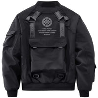 Men's Loose Functional Wind Work Coat Baseball Suit