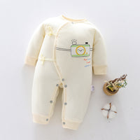 Baby warm one-piece clothes spring, autumn and winter