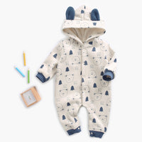 Baby Jumpsuit Autumn And Winter Thickening