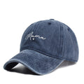 Washed Cotton Printed Hat Distressed Dad Hat