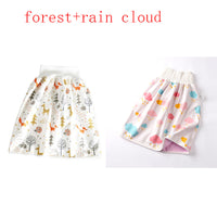 Cotton and bamboo fiber Baby diaper skirt