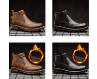 Martin Platform Retro Ankle Heat Preservation Boots
