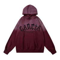 Letter Loose Casual Hooded Sweater