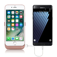 Wireless charging mobile phone case