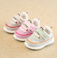Children's functional shoes toddler soft bottom  non-slip elastic sneakers