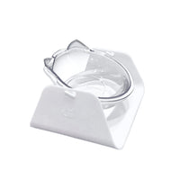 Adjustable pet cat bowl