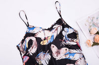 Sexy V-neck suspender nightdress