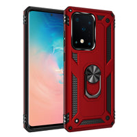 Samsung military anti-fall S20 mobile phone shell ring bracket A81 anti-fall protective cover