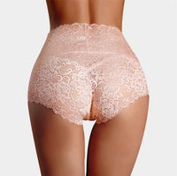 High waist sexy transparent briefs