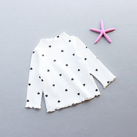 Love long-sleeved T-shirt children's bottoming shirt