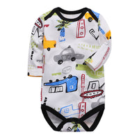 One-Piece Cotton Baby Long-Sleeved Triangle Romper