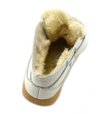 Children's round toe leather boots