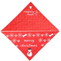 Pet saliva towel dog triangle towel