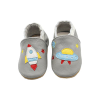 Cowhide Baby Cartoon Toddler Shoes