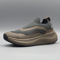 Men's Outdoor Soft-soled Running Shoes Mesh Breathable Shock Absorption Lightweight Platform
