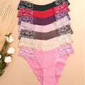T-back Women's Thin Ice Silk Lace Edge
