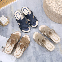 Comfort And Casual Wedge Beach Outdoor Slippers Women's Shoes