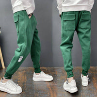 Slim-fitting Ankle-tied Casual Pants