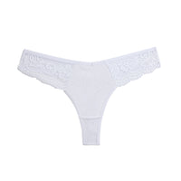 Women's Cotton Low V Waist Lace Stitching Underwear