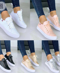 European And American New Round Toe Platform Casual Shoes