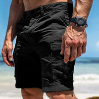 European And American Men's Overalls Multi-pocket Leisure