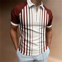 Men's 3D Printed Polo Shirt
