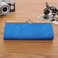 Long Wallet With Metal Clip Creative Chain Tote