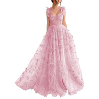 Elegant Lace Beach Dress For Banquets