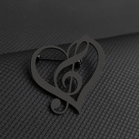 Love Note Brooch Romantic Accessory For Couples On Dates