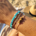 Handwoven Summer Resort-Style Three-Tier Layered Bracelet