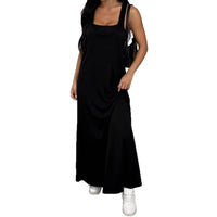 Summer New Elegant Personalized Two-Piece Set Solid Color Dress