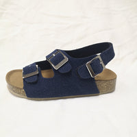 Summer Children's Shoes Boys Cross-border Baby Girls Velcro Non-slip Cork-soled Sandals