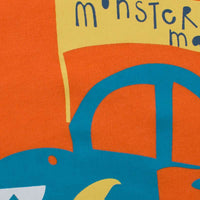 Boys Print Round Neck Short Sleeve T-shirt