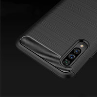 Carbon fiber brushed protective sleeve