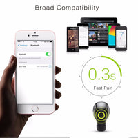 QCY Combination Sets Q26 Car Calls Earphone Bluetooth Headset And Portable