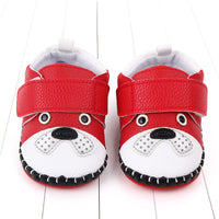 Rubber-soled non-slip baby shoes