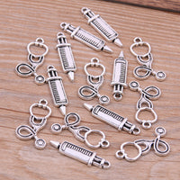 Alloy Jewelry Accessories, Syringes, Stethoscope Pendants, Pendants