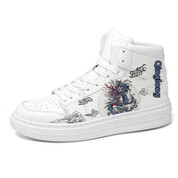 Fashion Couple White Shoes Men's High-top