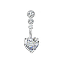 Fashion Variety Zircon Navel Ring