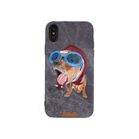 Nimmy Embroidery Phone Case Cat Cartoon Protective Cover
