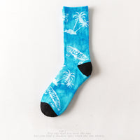Men's Tube Socks Autumn And Winter Towel Bottom Skateboard Thickened Maple Tide Basketball Socks