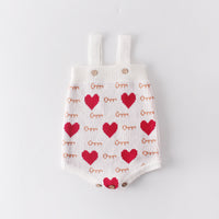 Two piece romper suit