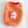 Dinosaur Thermal Vest Pet Fleece Clothing