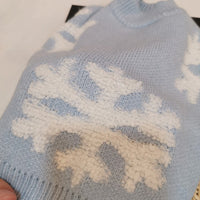 Warm And Thick Teddy Autumn And Winter Season Snowflake Bichon Hiromi Cat Sweater
