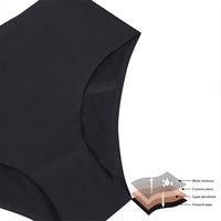 Non-Marking One-Piece Women's High-Waist Physiological Pants