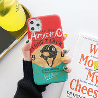 Compatible with Apple, Retro Locomotive Series Iphone12pro Mobile Phone Case Skin Feel Hard Shell