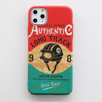 Compatible with Apple, Retro Locomotive Series Iphone12pro Mobile Phone Case Skin Feel Hard Shell
