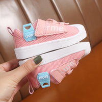 Shell-Toe Baby Breathable Mesh Sports Sneakers