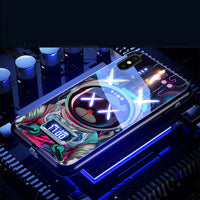 Compatible with Apple, Call Flash Iphone12Mini Mobile Phone Shell Voice Control Light Emitting Shell