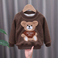Teddy Bear Plush Sweater Children's Plush Thickened Top